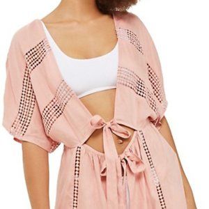 Topshop- Lace-Insert Kaftan Size Med.